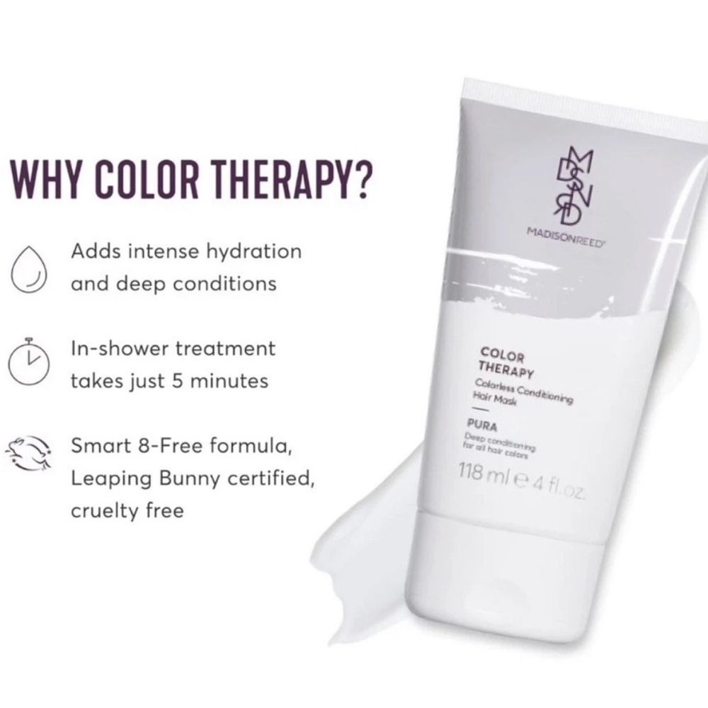 Madison Reed Color Therapy Hair Mask Pura Colorless Conditioner - Picture 5 of 5